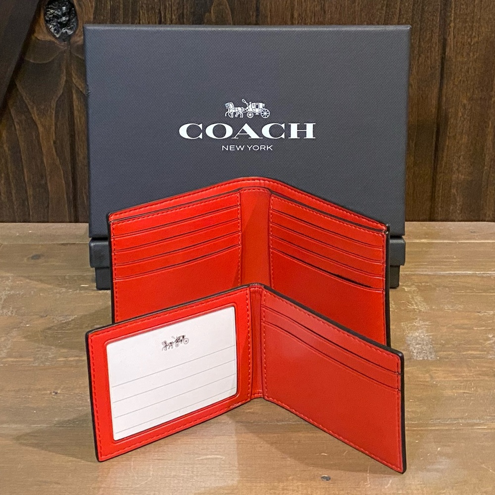 NWT Authentic Coach Signature 3-in-1 Pop Wallet - Picture 6 of 8